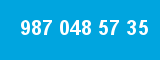 987 048 57 35 987 048 57 35
